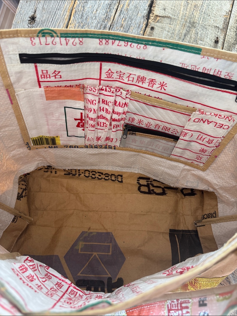 KEEN Eco-Friendly Upcycled Sack Tote - Picture 5 of 9